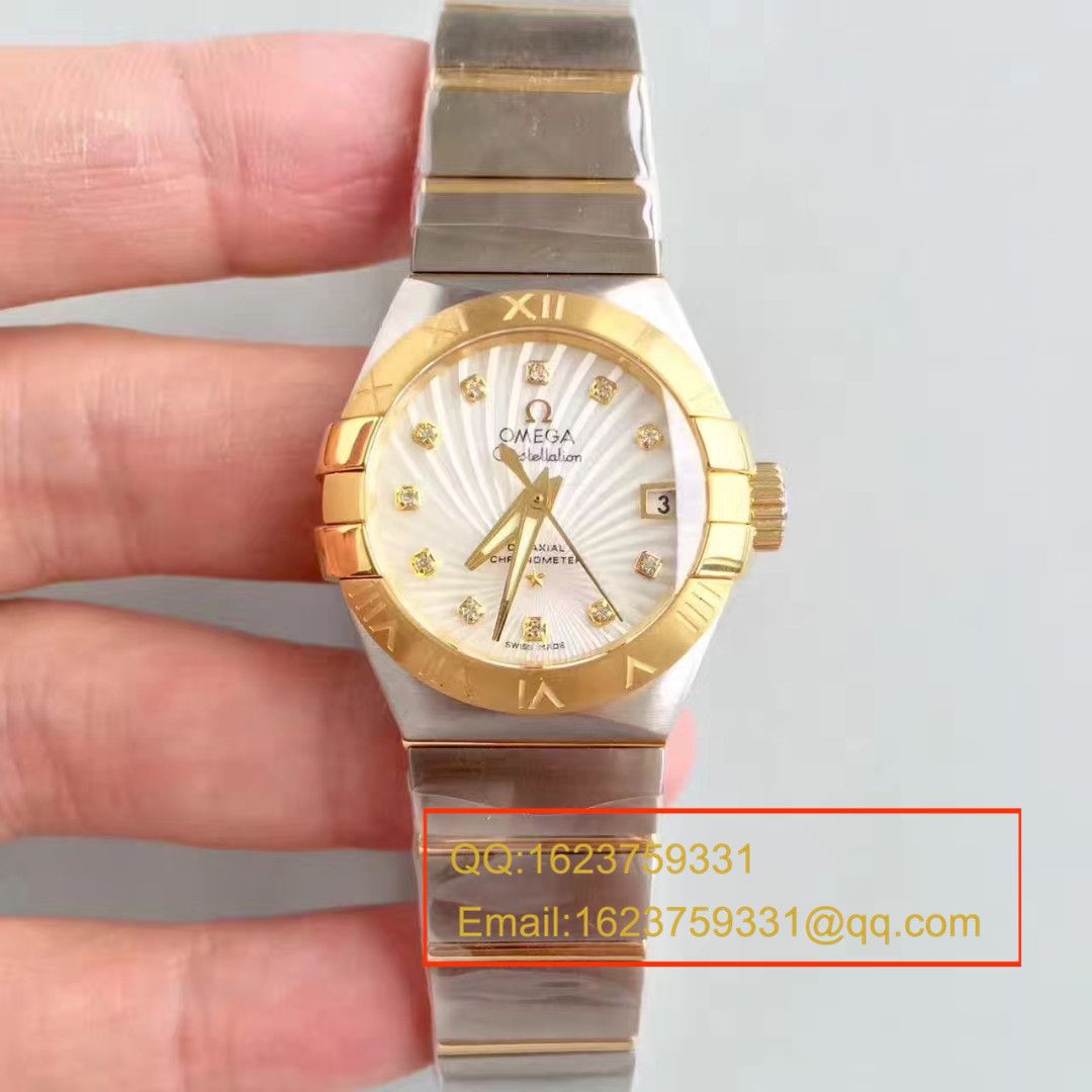 【SSS Factory 1:1复刻女士 wrist watch 】OMEGA Constellation PLUMA轻羽系列123.15.27.20.51.001 wrist watch  