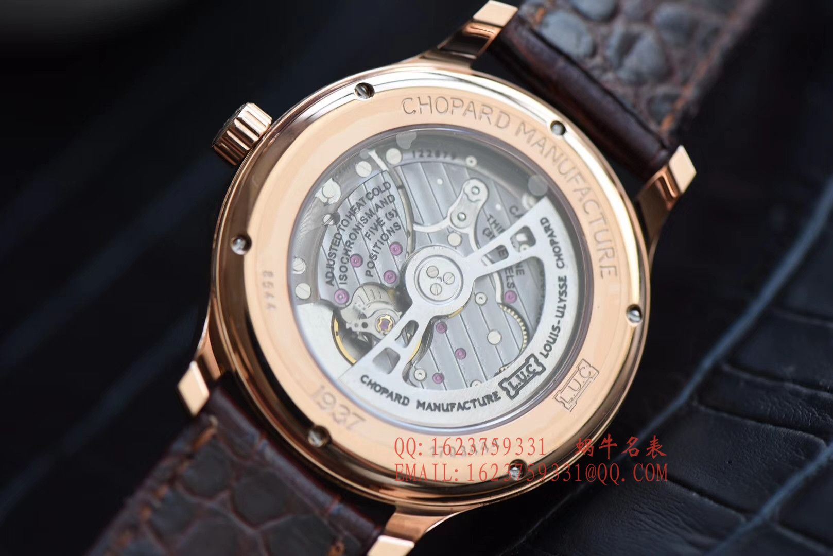 【FK一比一超A高精仿手表】 Chopard L.U.C系列161937-5001 wrist watch  