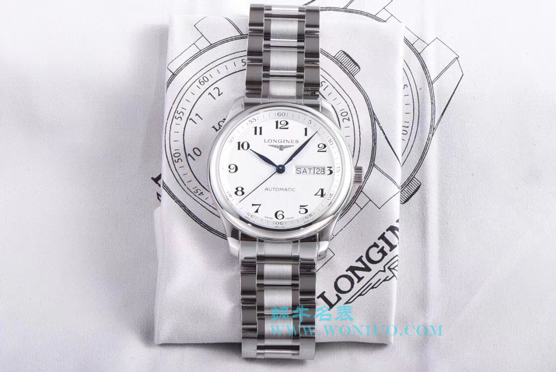 【LG一比一超A高仿手表】 Longines 名匠系列 Day-Date 双历L2.755.4.78.3 wrist watch  