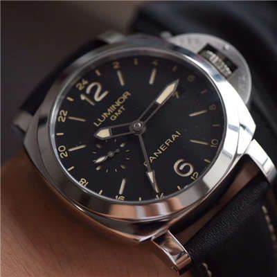 视频评测沛纳海LUMINOR 1950系列PAM00531腕表一比一高仿手表【VS出品，PAM531  GMT 两地时】
