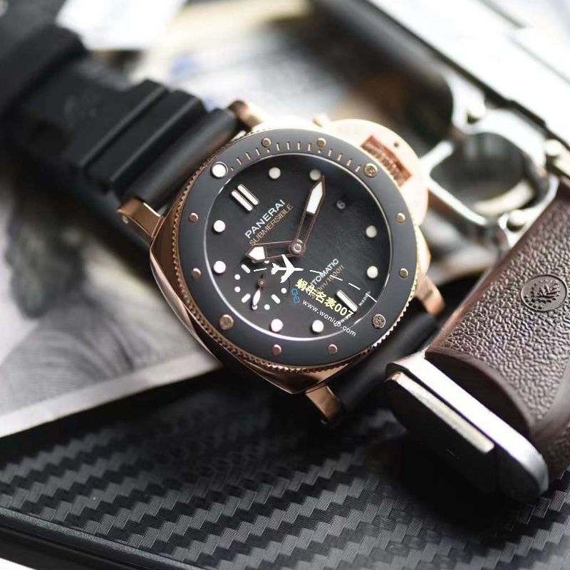 【视频评测】VS厂沛纳海潜行系列Goldtech™pam2164顶级高仿复刻手表