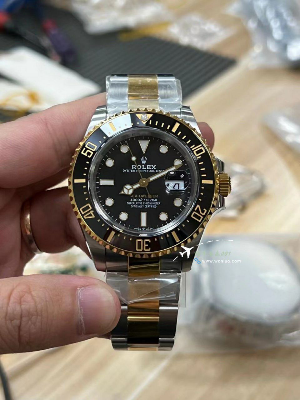 视频评测VS劳力士海使型顶级复刻高仿手表小鬼王单黄m126603-0001腕表 