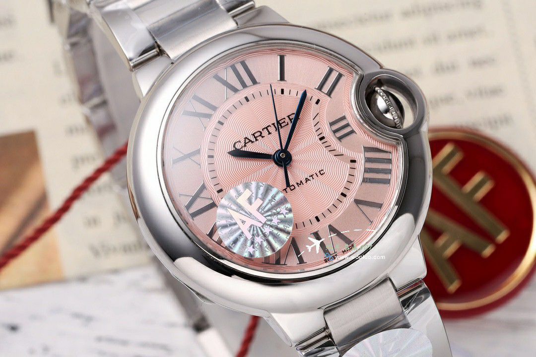 AF Cartier  蓝气球33毫米 top 复刻高仿女士手表WSBB0062 wrist watch  