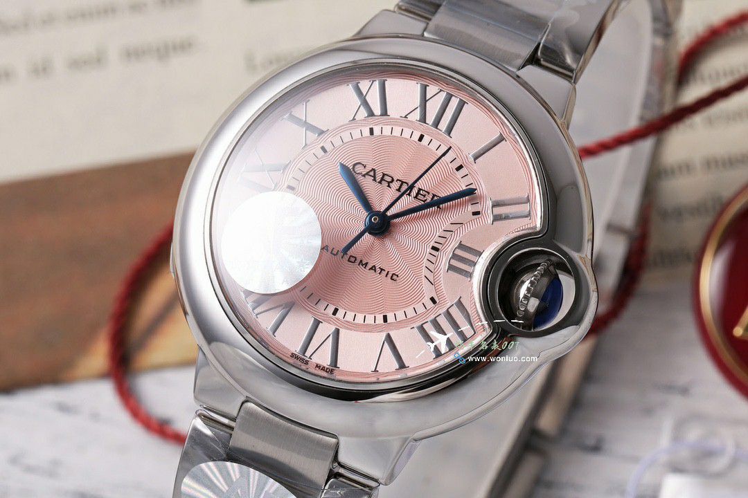 AF Cartier  蓝气球33毫米 top 复刻高仿女士手表WSBB0062 wrist watch  