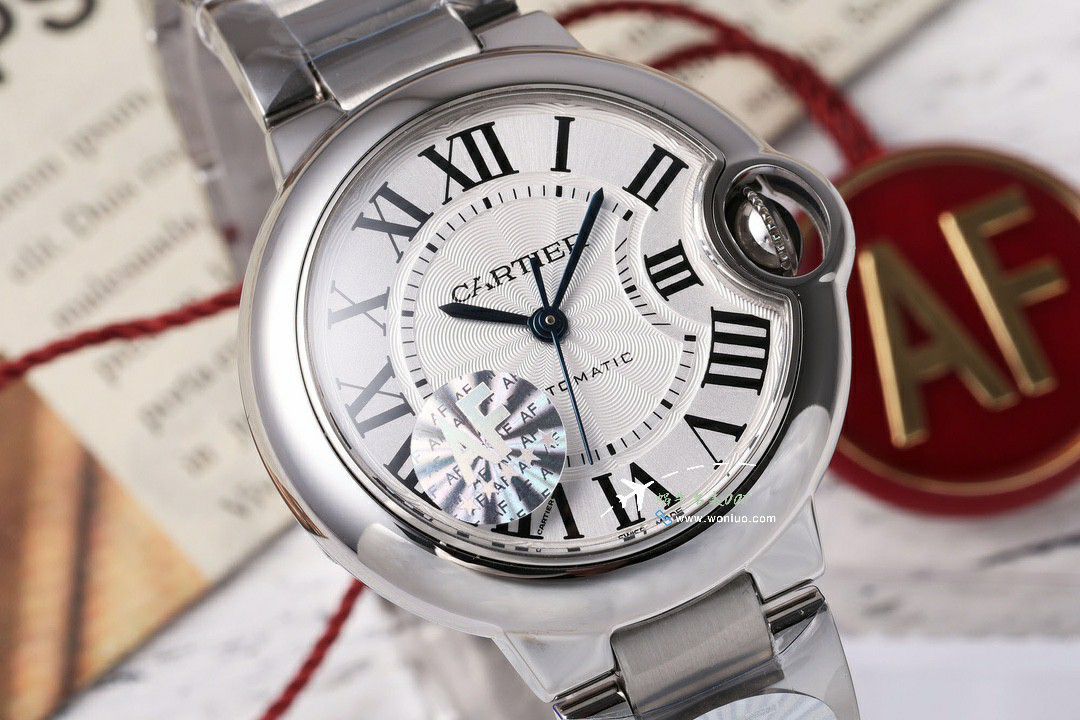 AF Cartier  蓝气球33毫米 top 复刻高仿女士手表WSBB0062 wrist watch  