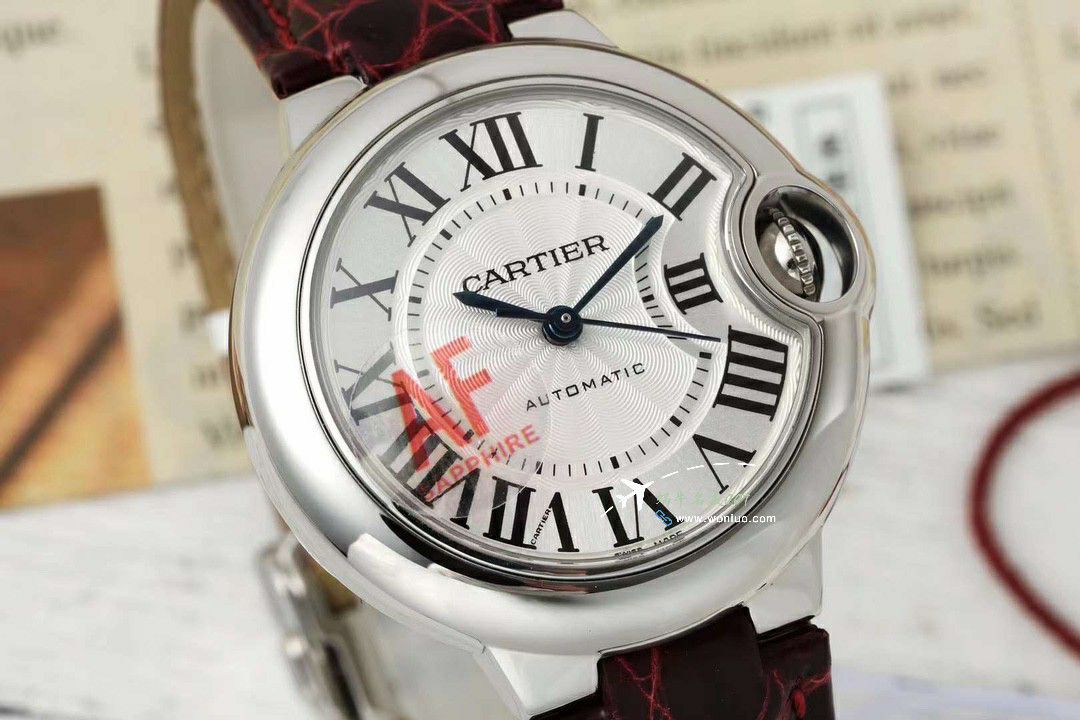 AF蜕变归来 Cartier  33mm蓝气球系列 wrist watch  / K351