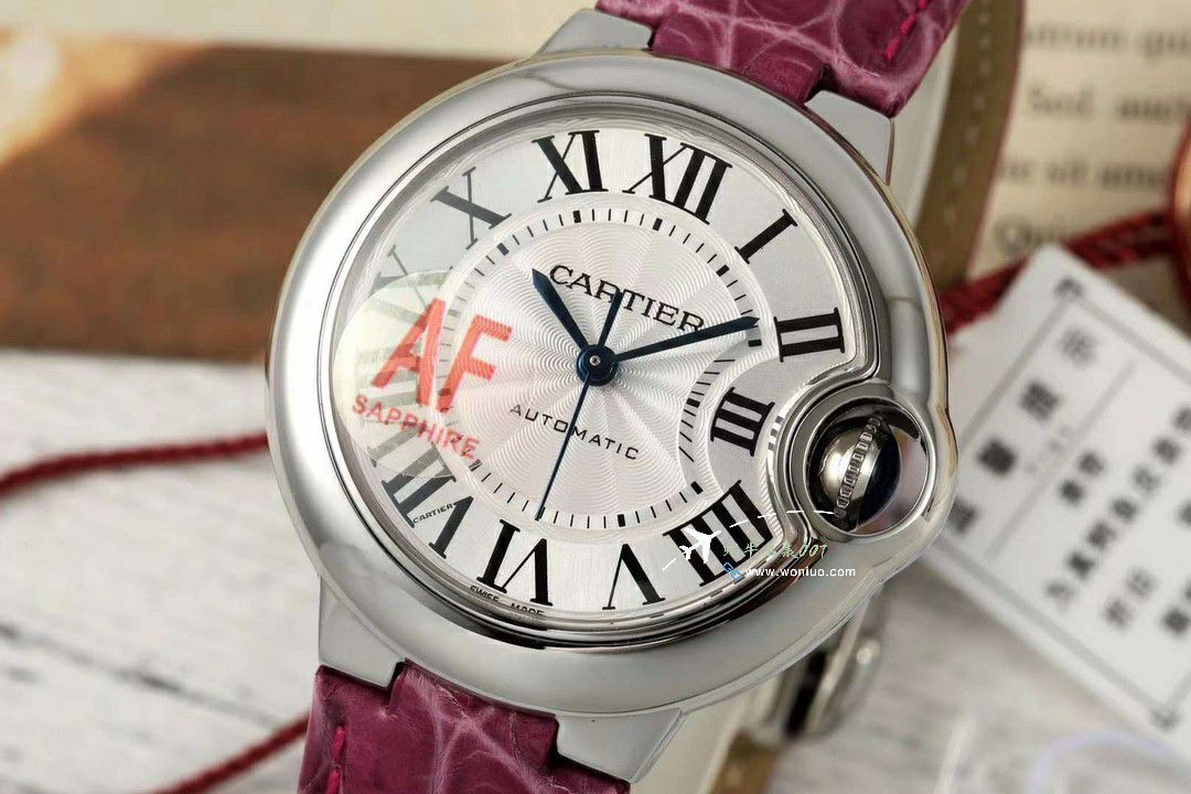 AF蜕变归来 Cartier  33mm蓝气球系列 wrist watch  / K351