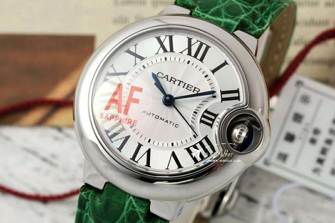 AF蜕变归来 Cartier  33mm蓝气球系列 wrist watch  