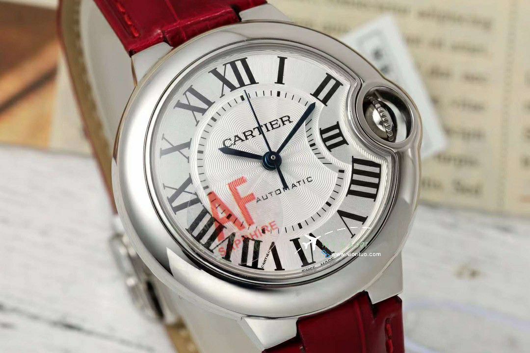 AF蜕变归来 Cartier  33mm蓝气球系列 wrist watch  / K351