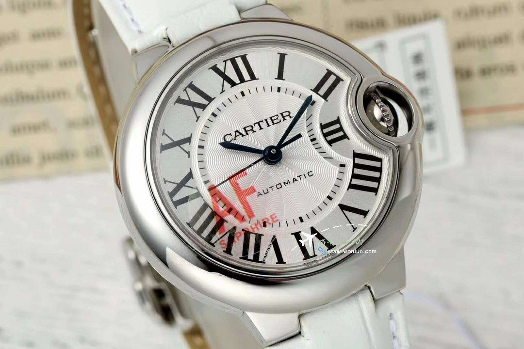 AF蜕变归来 Cartier  33mm蓝气球系列 wrist watch  