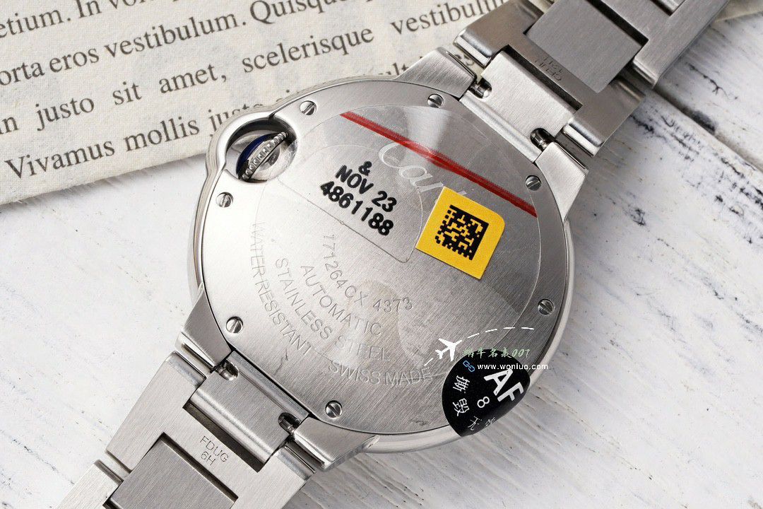 AF Cartier  蓝气球33毫米性价比NH05 Movement  / K352