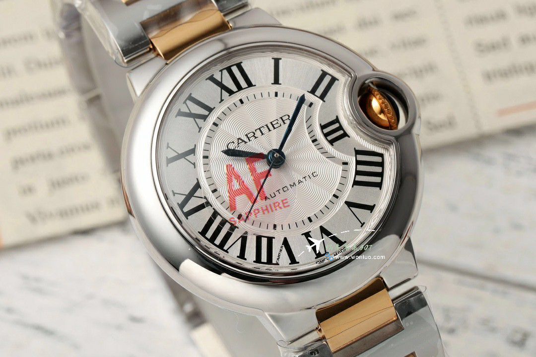 AF Cartier  蓝气球33毫米性价比NH05 Movement  