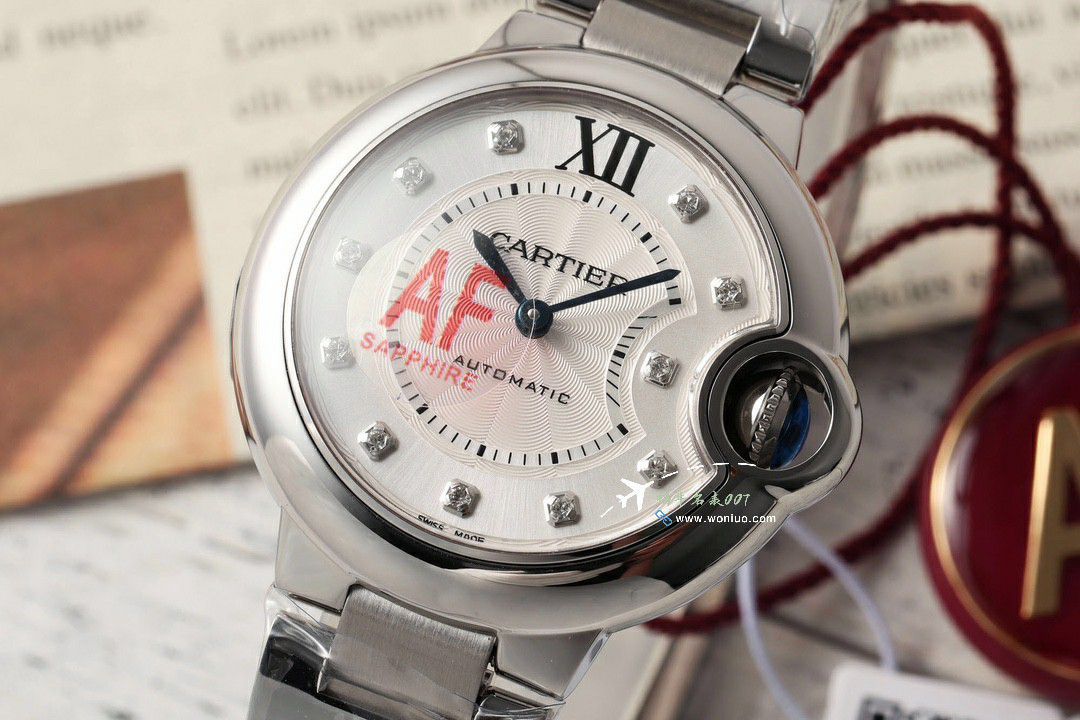 AF Cartier  蓝气球33毫米性价比NH05 Movement  