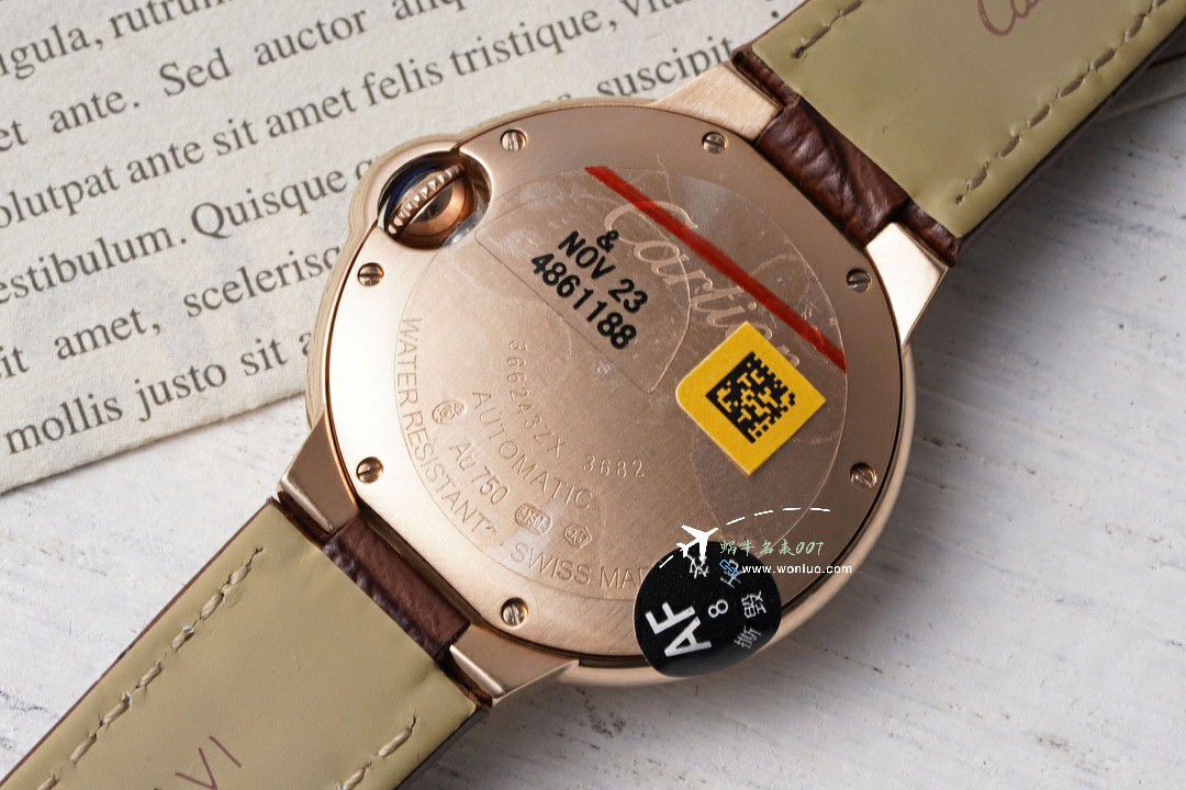 AF Cartier  蓝气球33毫米性价比NH05 Movement  / K352