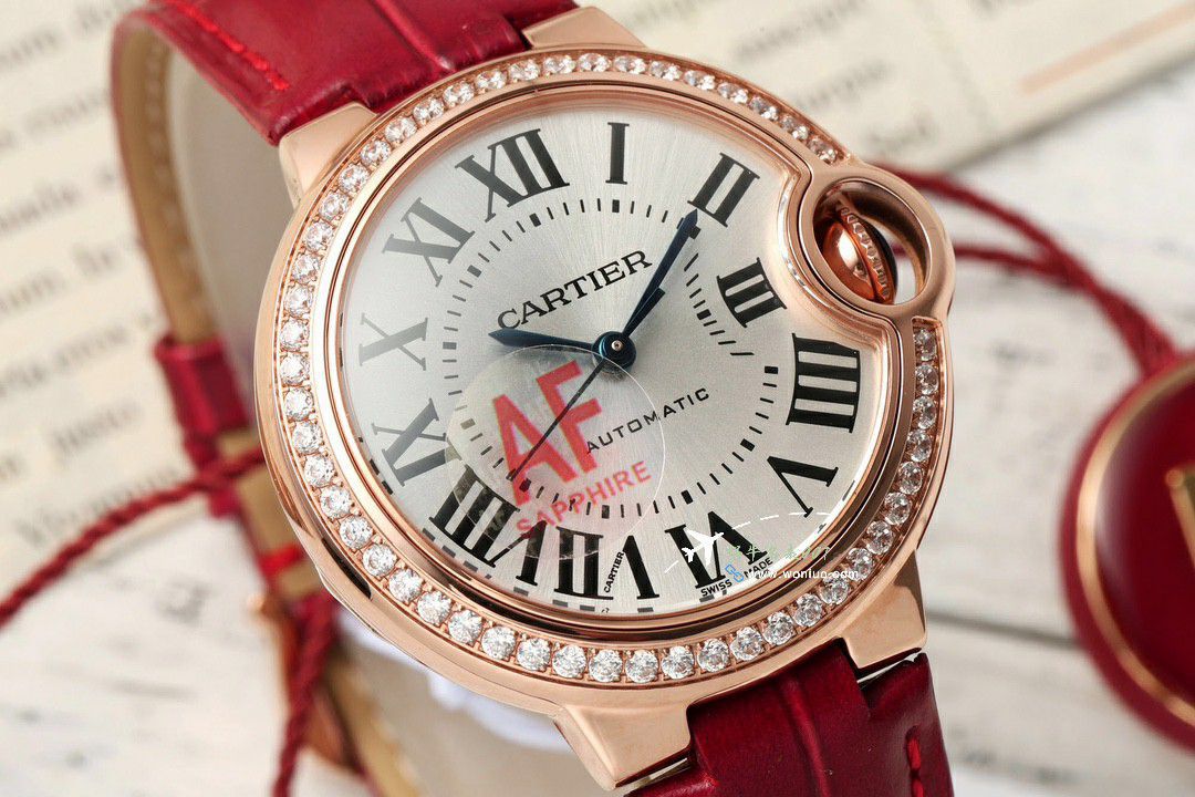 AF Cartier  蓝气球33毫米性价比NH05 Movement  