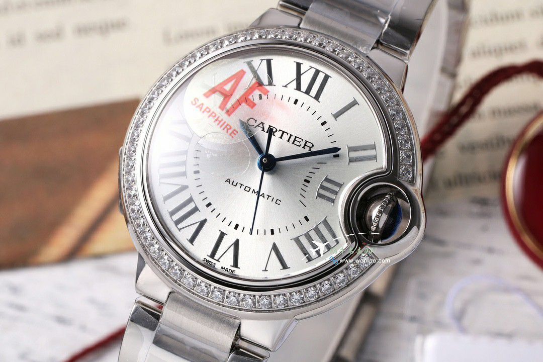 AF Cartier  蓝气球33毫米性价比NH05 Movement  