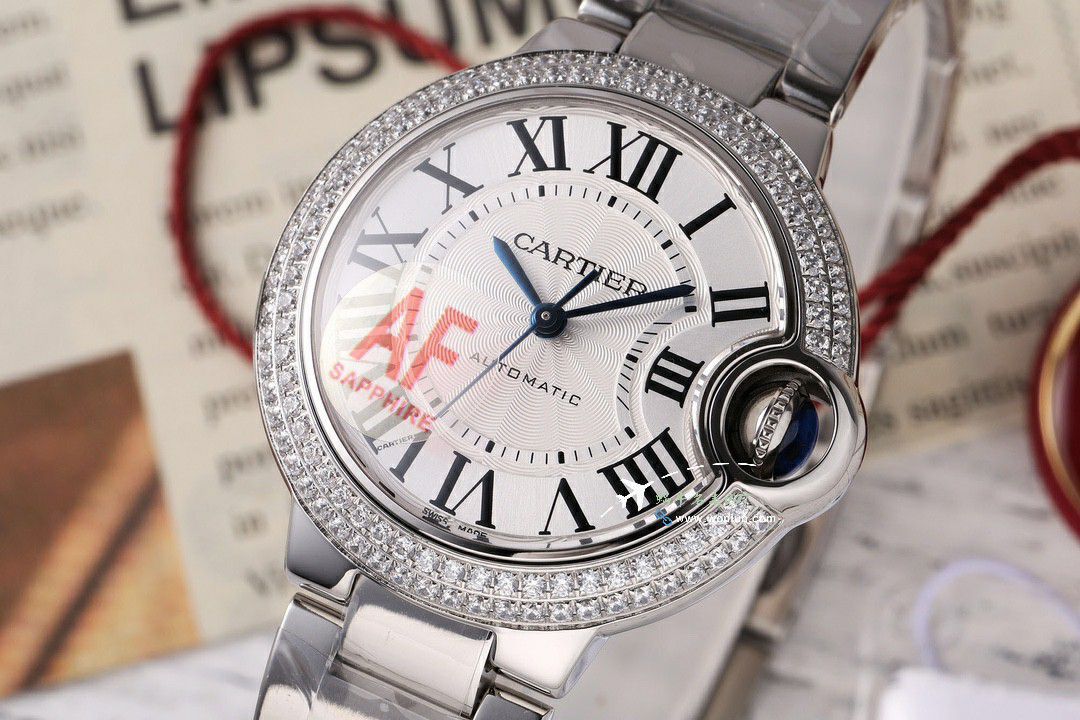 AF Cartier  蓝气球33毫米性价比NH05 Movement  