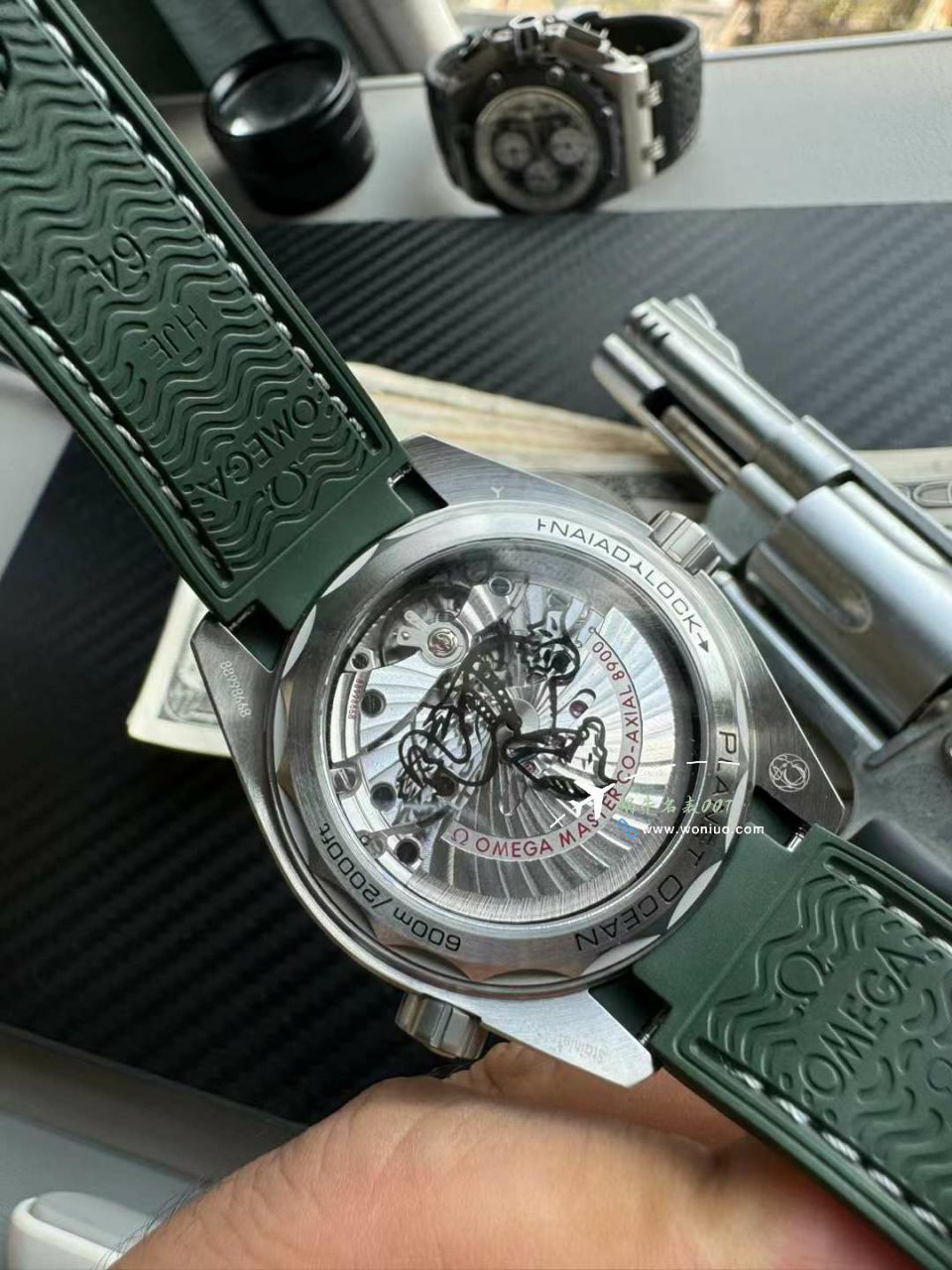 视频评测VS厂欧米茄海马600米顶级复刻高仿手表215.32.44.21.06.001腕表 