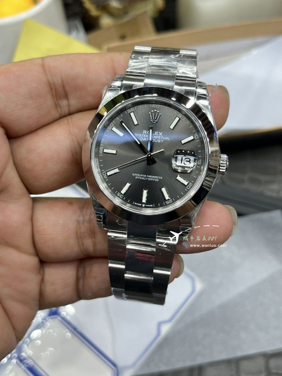 VS一比一复刻高仿 Rolex   Datejust 41手表系列m126300-0007 wrist watch  / R869