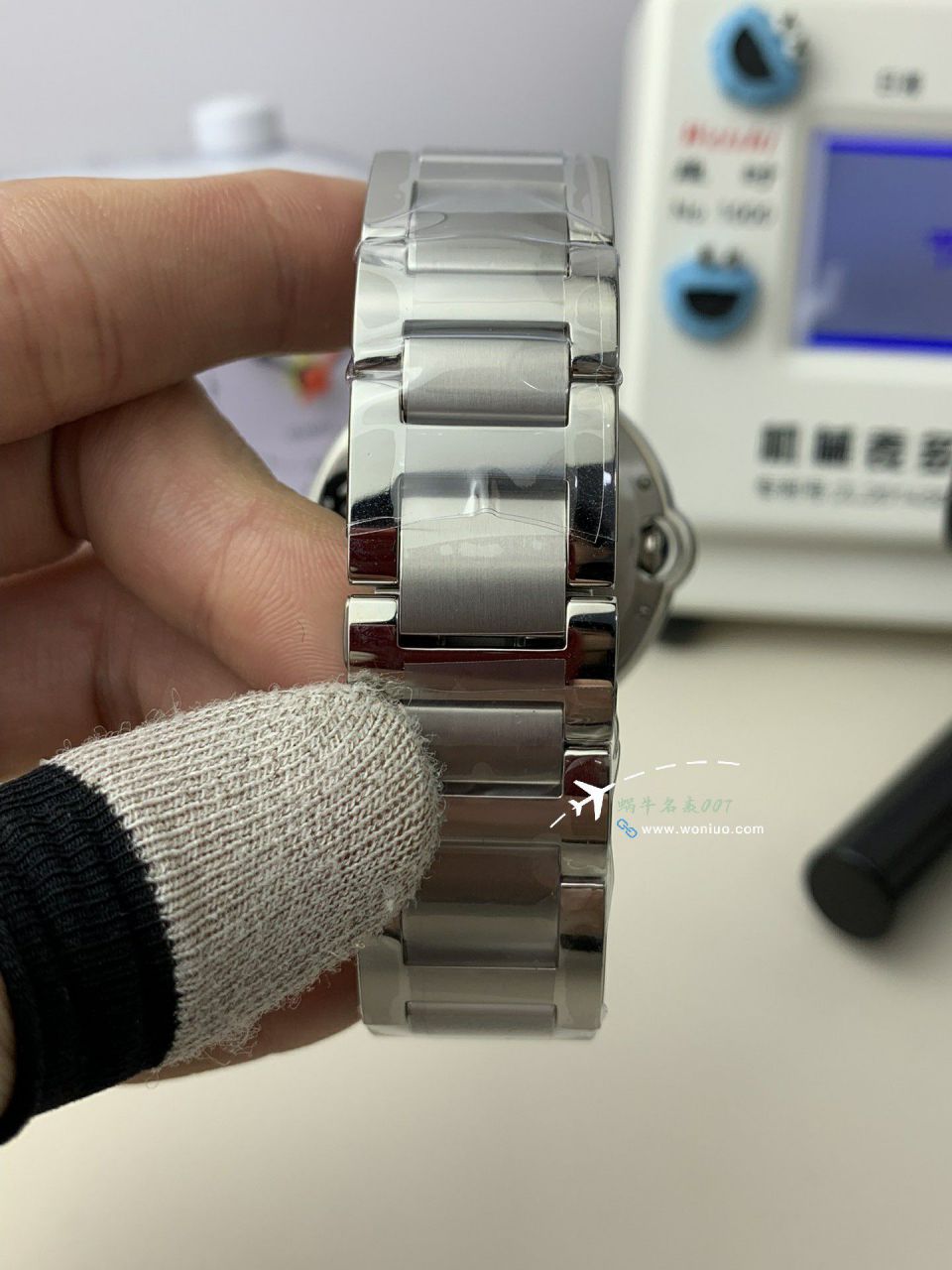 AF Cartier  蓝气球42毫米男装 top 复刻高仿手表W6920042 wrist watch  / K355