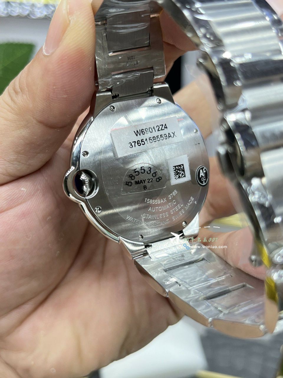 AF Cartier  蓝气球42毫米男装 top 复刻高仿手表W6920042 wrist watch  / K355