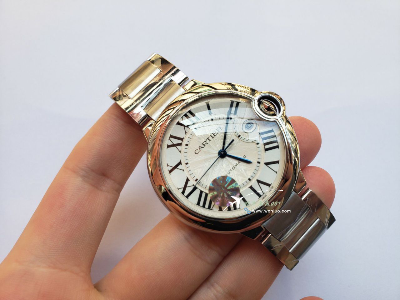 AF Cartier  蓝气球42毫米男装 top 复刻高仿手表W6920042 wrist watch  / K355