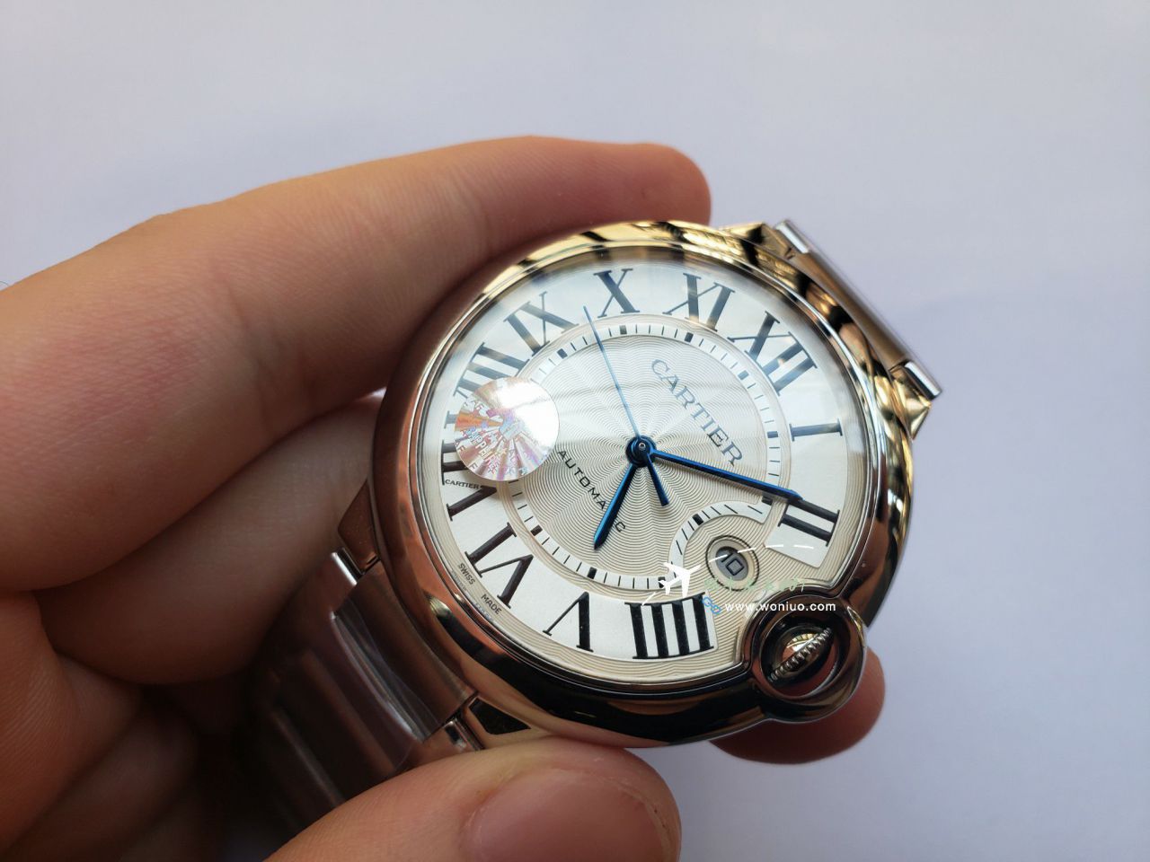 AF Cartier  蓝气球42毫米男装 top 复刻高仿手表W6920042 wrist watch  / K355