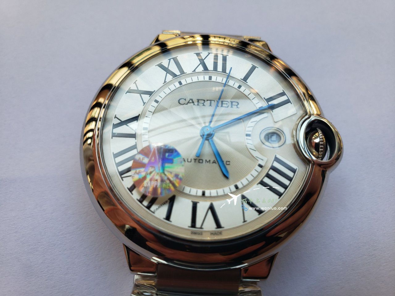 AF Cartier  蓝气球42毫米男装 top 复刻高仿手表W6920042 wrist watch  / K355