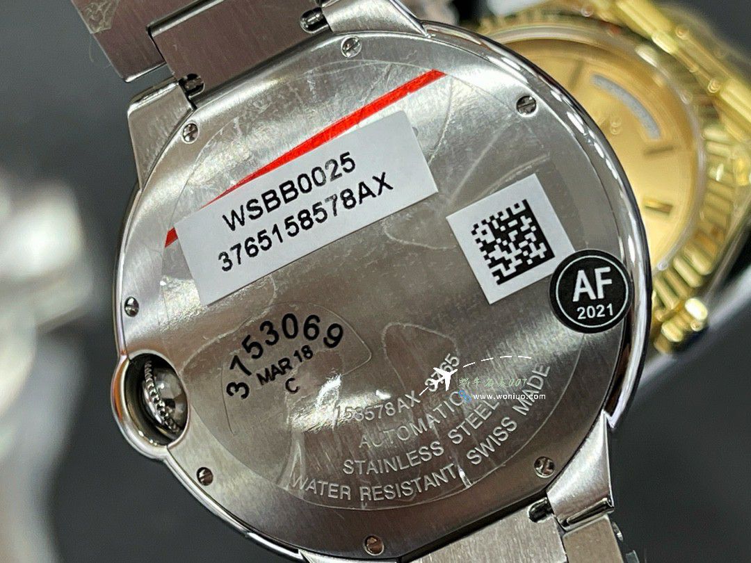 AF卡地亚蓝气球42毫米男装顶级复刻高仿手表W6920042腕表 