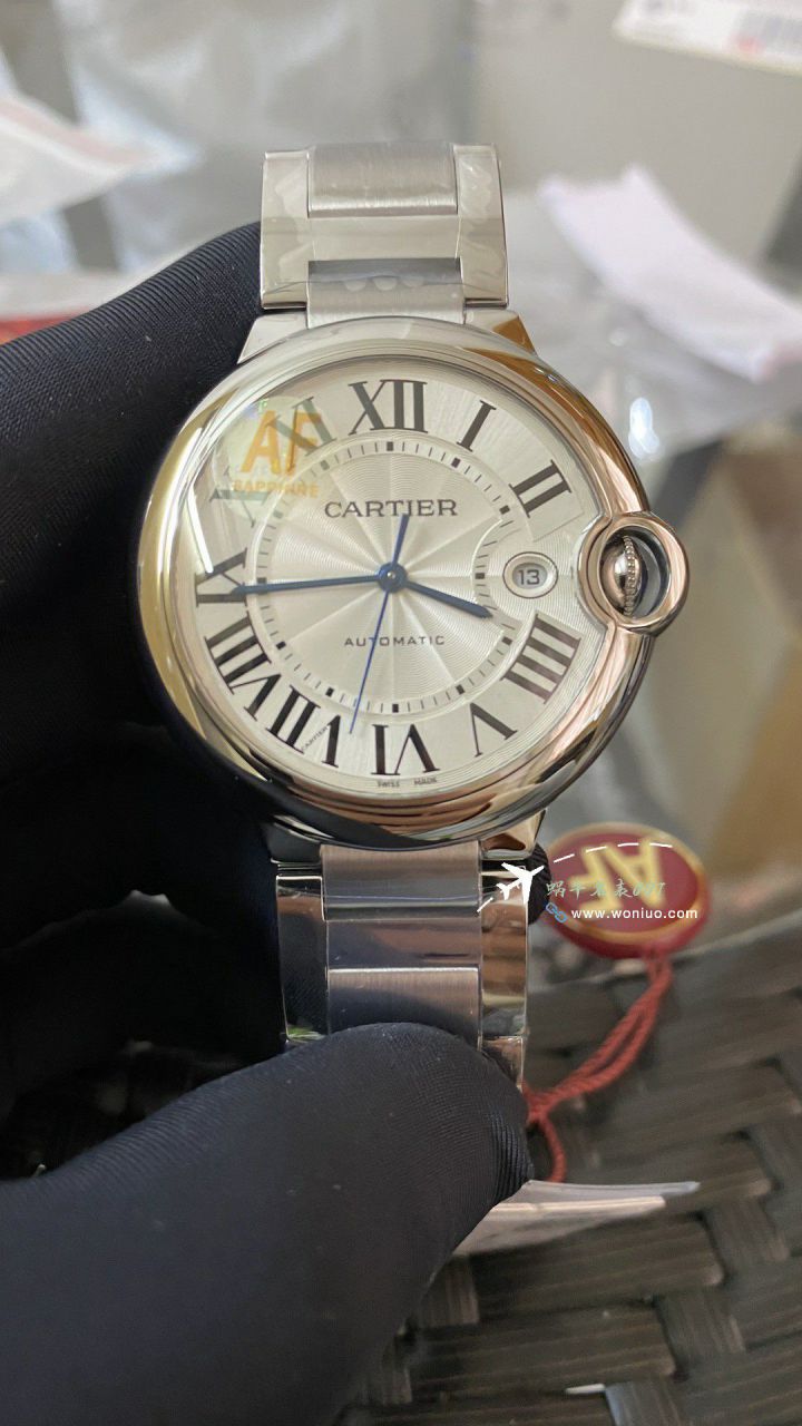 AF Cartier  蓝气球42毫米男装 top 复刻高仿手表W6920042 wrist watch  / K355