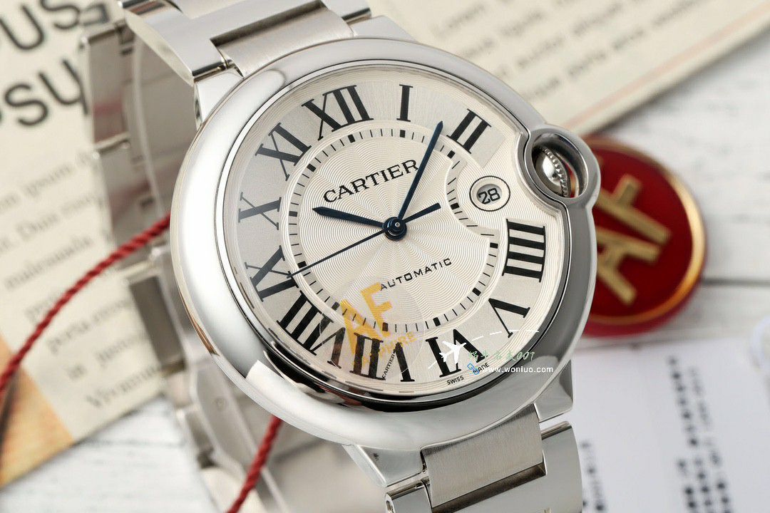 AF Cartier  蓝气球42毫米男装 top 复刻高仿手表W6920042 wrist watch  / K355