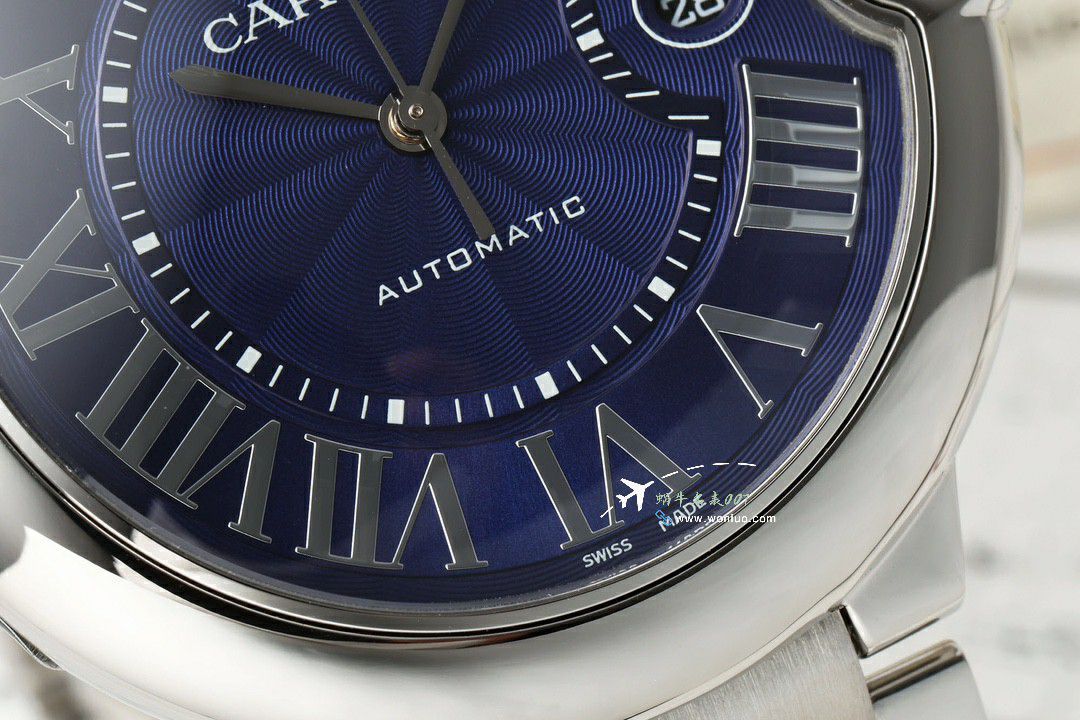 AF Cartier  蓝气球42毫米男装 top 复刻高仿手表W6920042 wrist watch  / K355