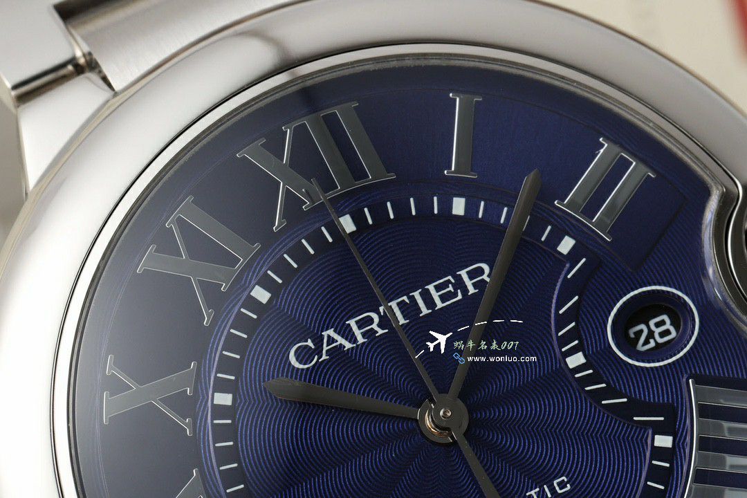 AF Cartier  蓝气球42毫米男装 top 复刻高仿手表W6920042 wrist watch  / K355