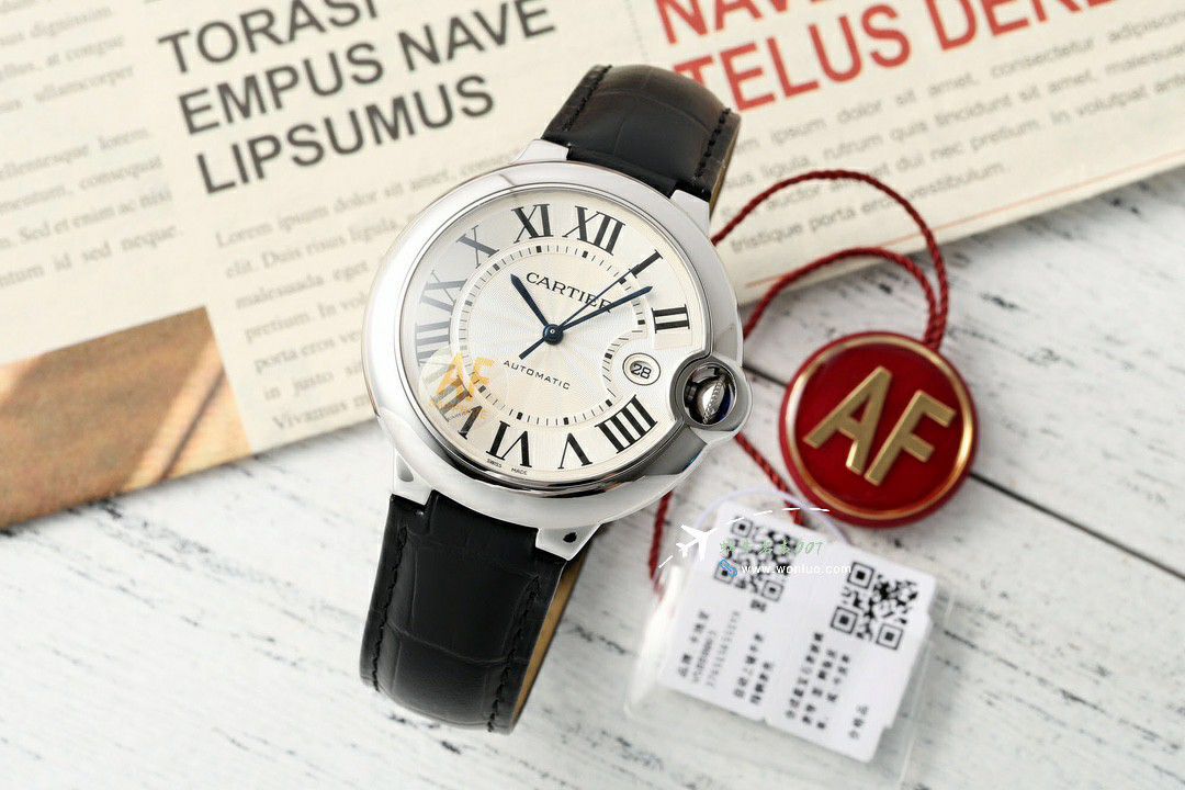 AF Cartier  蓝气球42毫米男装 top 复刻高仿手表W6920042 wrist watch  / K355