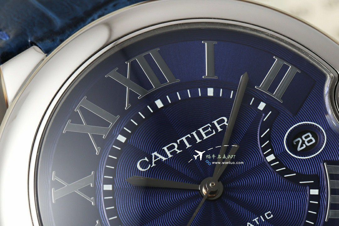 AF Cartier  蓝气球42毫米男装 top 复刻高仿手表W6920042 wrist watch  / K355