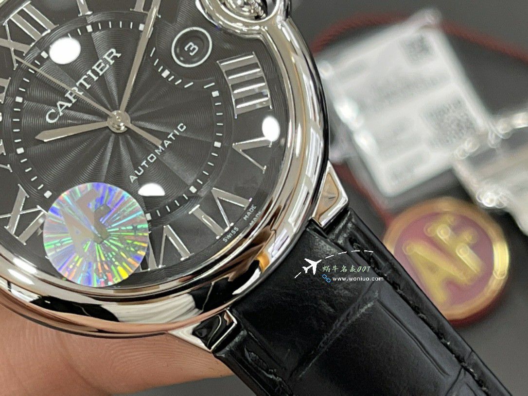 AF Cartier  蓝气球42毫米男装 top 复刻高仿手表W6920042 wrist watch  / K355