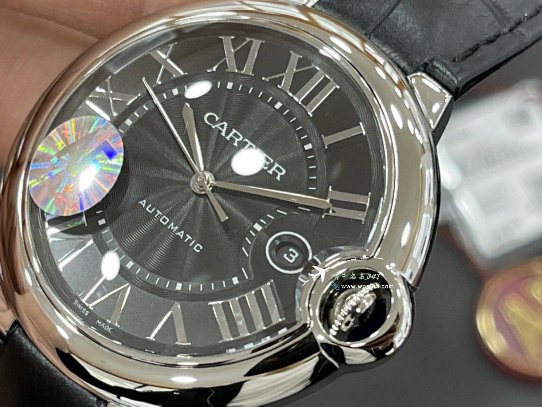 AF Cartier  蓝气球42毫米男装 top 复刻高仿手表W6920042 wrist watch  / K355