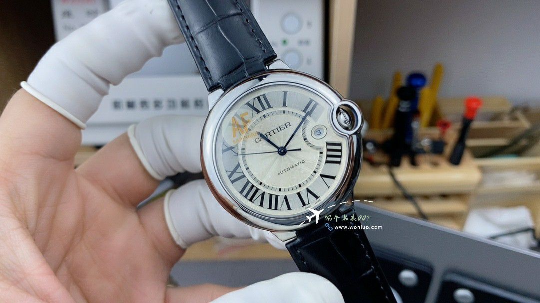 AF Cartier  蓝气球42毫米男装 top 复刻高仿手表W6920042 wrist watch  / K355