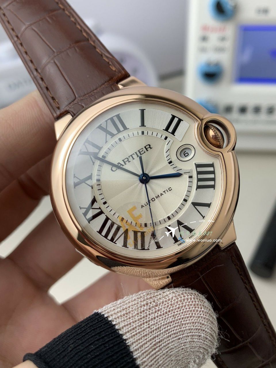 AF Cartier  蓝气球男装42毫米一比一复刻高仿手表WSBB0049 wrist watch  