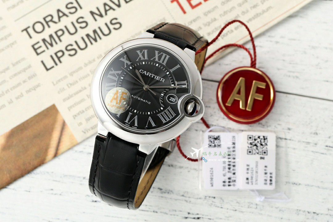 AF Cartier  蓝气球男装42毫米一比一复刻高仿手表WSBB0049 wrist watch  