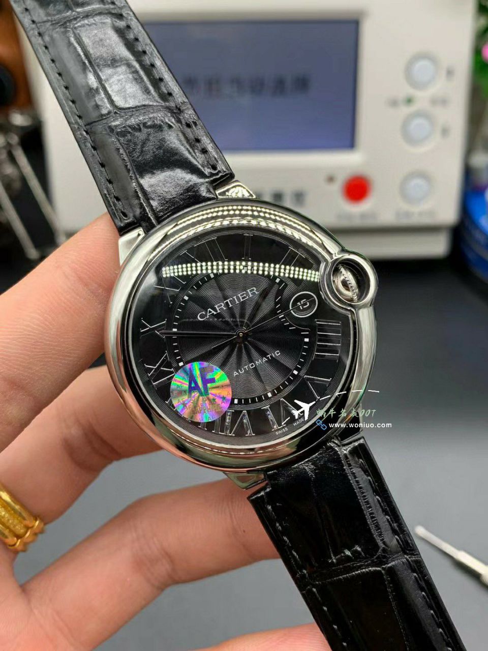 AF Cartier  蓝气球男装42毫米一比一复刻高仿手表WSBB0049 wrist watch  / K353