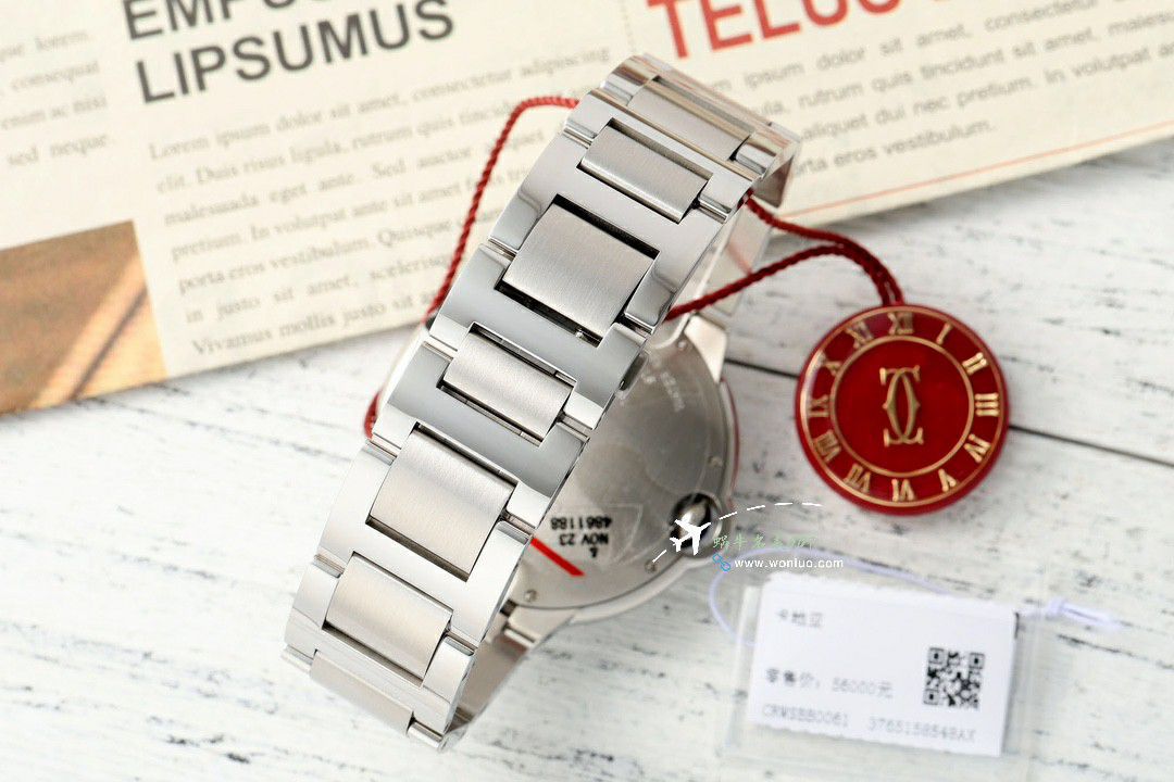 AF top 复刻高仿 Cartier  蓝气球42MM男款WSBB0003 wrist watch  / K359