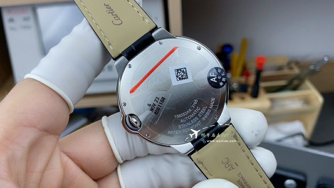 AF厂卡地亚蓝气球男装42MM系列复刻高仿W6920095腕表 