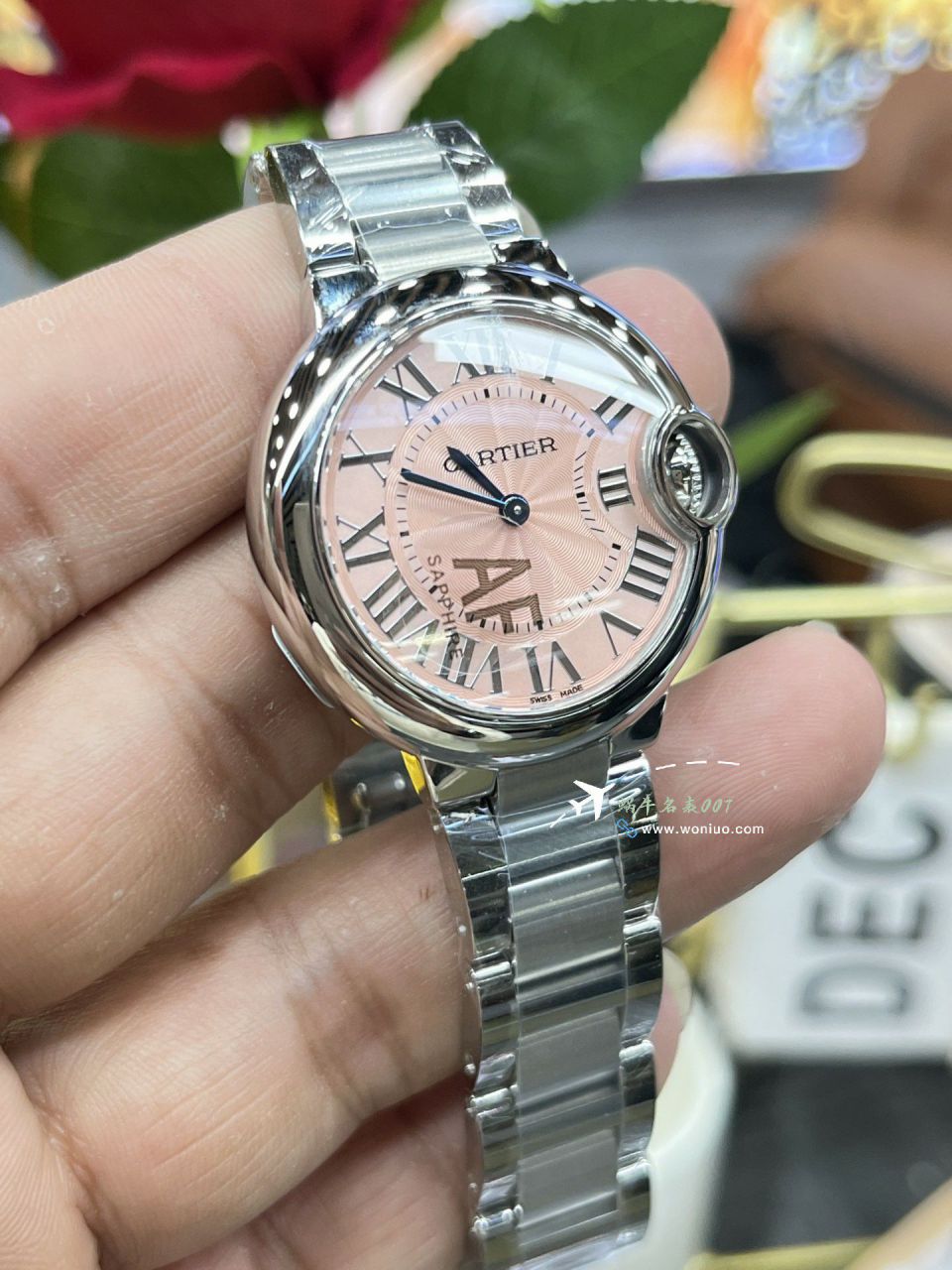 AF Cartier  蓝气球33毫米石英女手表一比一复刻高仿W6920084，WSBB0034，W6920086 wrist watch  