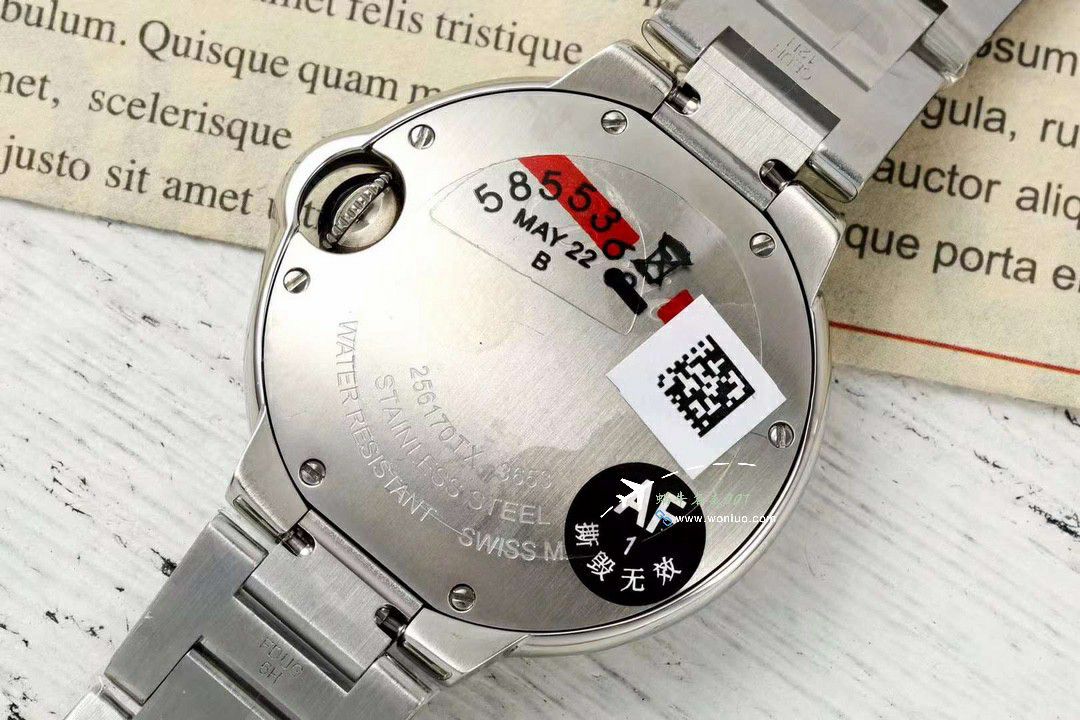 AF Cartier  蓝气球33毫米石英女手表一比一复刻高仿W6920084，WSBB0034，W6920086 wrist watch  / K366