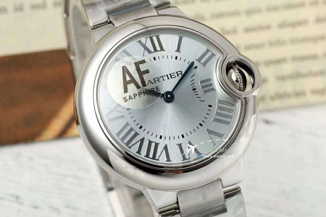 AF Cartier  蓝气球33毫米石英女手表一比一复刻高仿W6920084，WSBB0034，W6920086 wrist watch  / K366