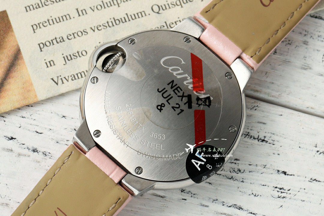 AF Cartier  蓝气球33毫米石英女手表一比一复刻高仿W6920084，WSBB0034，W6920086 wrist watch  / K366