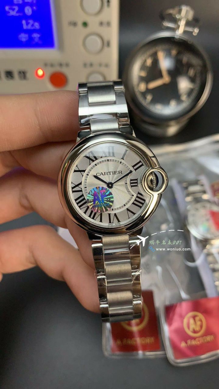 AF Cartier  蓝气球33毫米石英女手表一比一复刻高仿W6920084，WSBB0034，W6920086 wrist watch  