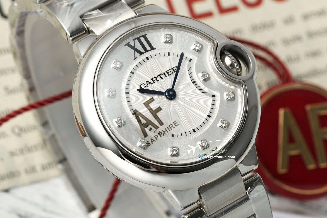 AF复刻高仿 Cartier  蓝气球33毫米女表W4BB0022 wrist watch  