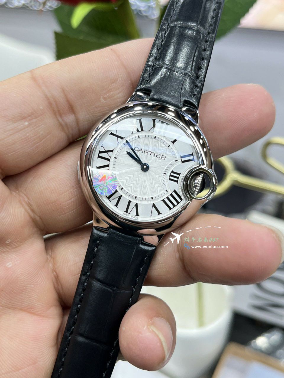 AF复刻高仿 Cartier  蓝气球33毫米女表W4BB0022 wrist watch  / K369